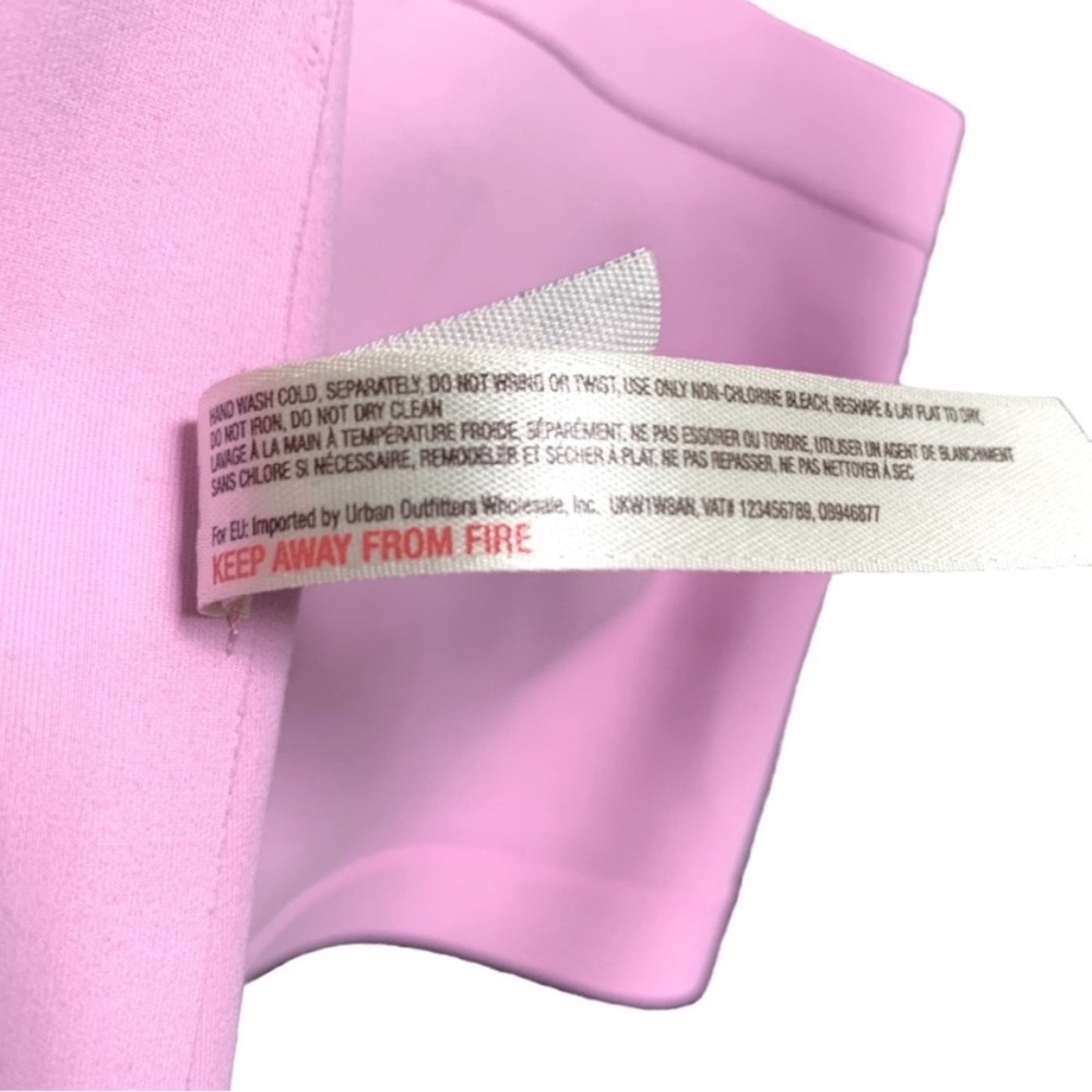 Free People Pink Nina Neo Bandeau Strapless Bra - Picture 7 of 8